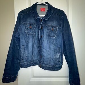 Elle cropped Denim Jacket